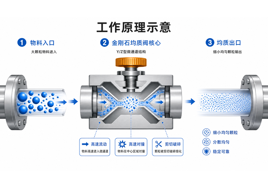 微射流均质机工作原理