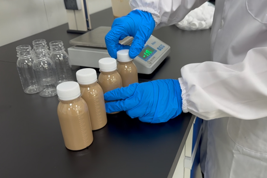 新型植物蛋白原料实验效果对比
