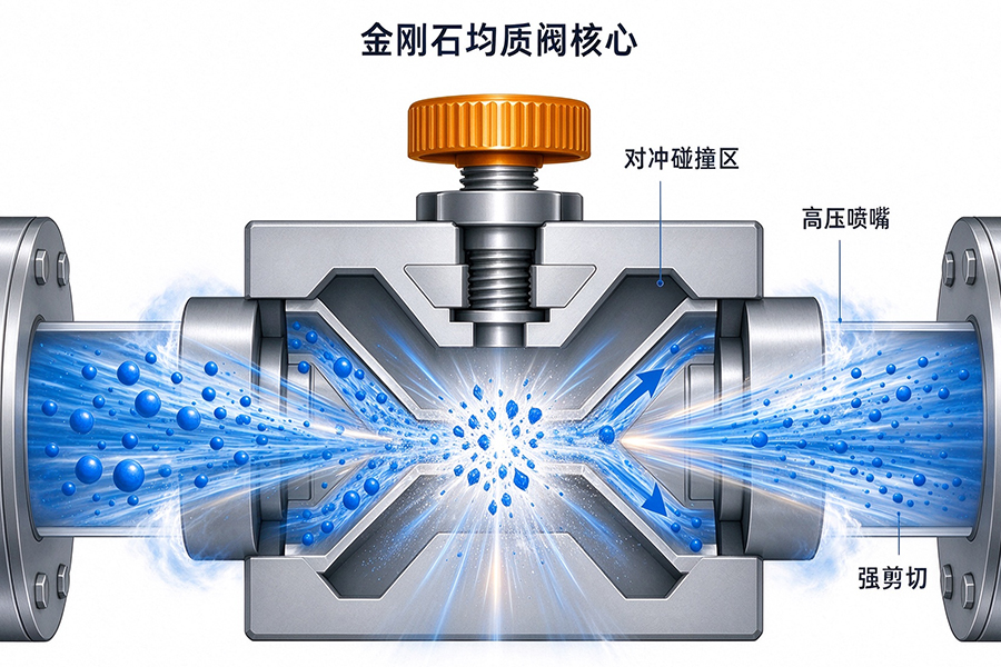 纳米分散选型：看懂微射流稳态力场与均质阀脉冲能量